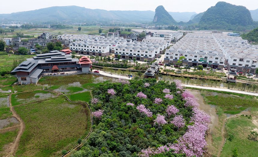 柳南區(qū)太陽(yáng)村鎮(zhèn)全域土地綜合整治項(xiàng)目區(qū)山灣村新貌