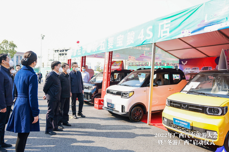 2022年廣西汽車旅游主題展覽。廣西現(xiàn)代物流集團供圖