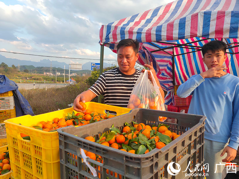 通過雙手勤勞致富的。人民網(wǎng) 付華周攝